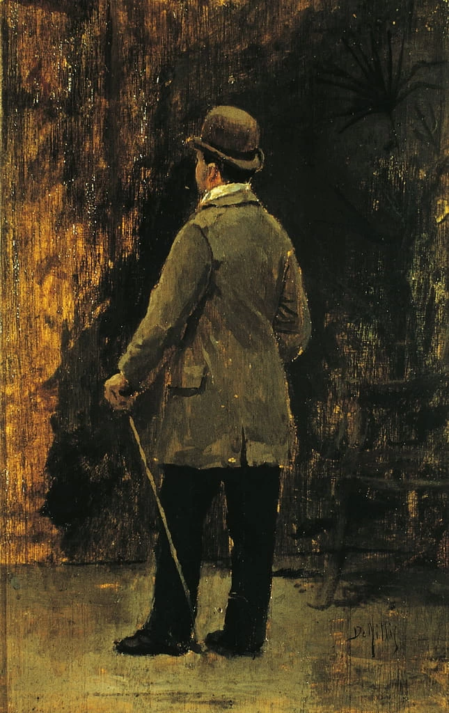 Giuseppe De Nittis - 109, Ritratto del pittore Edoardo Dalbono